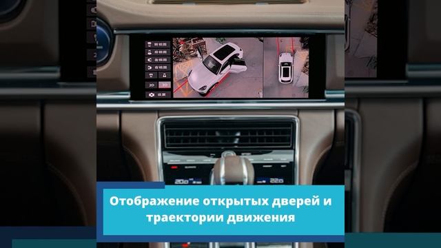 Система кругового обзора 3D PORSCHE BIRDVIEW 360° для Porsche Cayenne / Macan смотреть онлайн