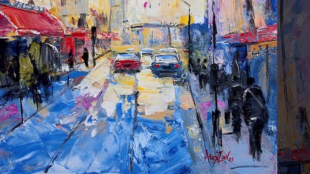 Мастихин. Особенности спонтанной живописи