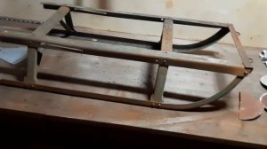 Восстановление старых санок СССР