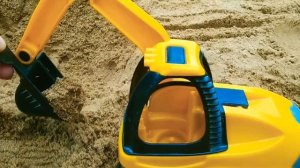 Мультики про машинки. Синий трактор и строительная техника. Машинки игрушки. Мультики для детей.