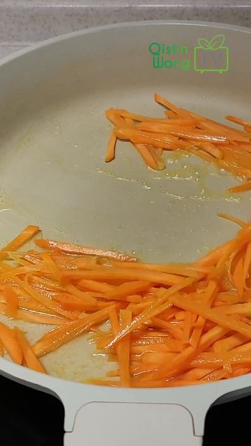 紅蘿蔔炒雞蛋，3步驟輕鬆完成，太香了！│Carrot Recipe《簡單快手料理系列ep23》 #shorts