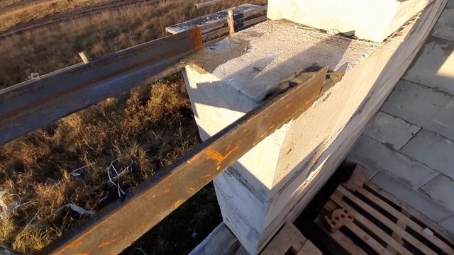 Оконные перемычки из уголка для газобетона