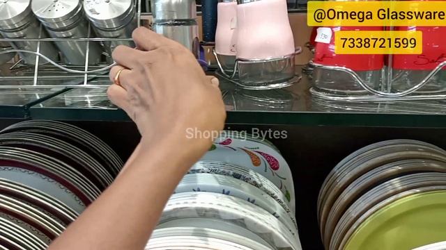 🤩Trendy Ceramic Kitchen Storage Collection at Omega Glassware | Colourfull Glass Juice Jar
