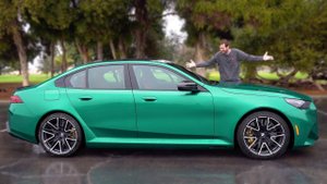 BMW M5 2025 года огромный, мощный и совершенно иной