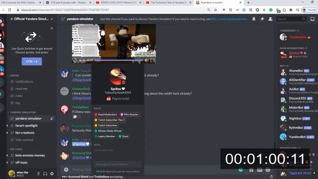 Yandere Simulator discord ban speedrun | DAY 2 смотреть онлайн