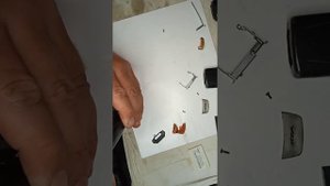 NOKIA 8910i заменяем пятку и пружину в стакане