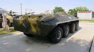 Сквер военной техники в Анапе