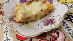 Запеканка с тыквой, рисом и орехами