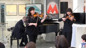 Д. Шостакович "Элегия". Новикова Лилиана и Аветисян Сафина. Галерея "Выхино"