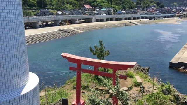 Красоты Японии. Бентен ива. 弁天岩 смотреть онлайн