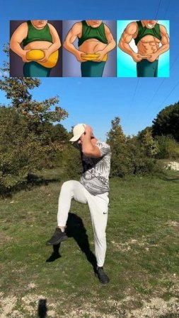 Лучшие упражнения для сжигания жира! #калистеника