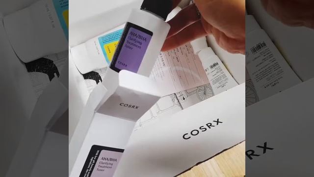 Unboxing Skincare products COSRX| Productos coreanos para el cuidado de la piel. ASMR + Music
