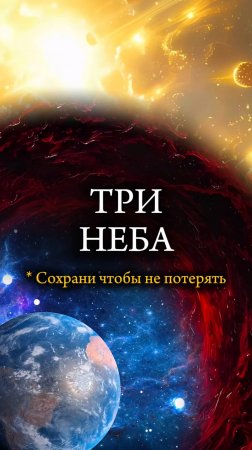 🌌 Три НЕБА 🌌 #медитация #йога #христианство