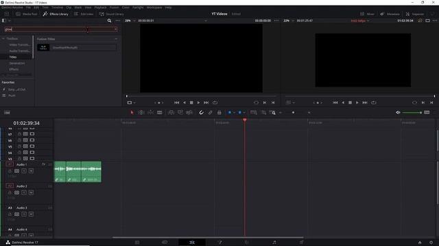 Free Neon Text Effekt Title Preset Davinci Resolve