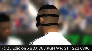 FIFA FC 25 PARA XBOX 360 RGH + NUEVAS FACES 2025 + KITS 2025
