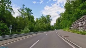 Поездка по Швейцарии - (Госсау), одной из самых красивых деревень Швейцарии 4K