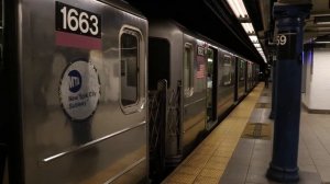 MTA New York City Subway: City Hall-bound R62A 6 Train at the 59 Street Station.