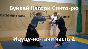 Разбор техники Катори Синто-рю. Анализ и бункай второй связки ицуцу-но-тачи. Востросаблин Александр.