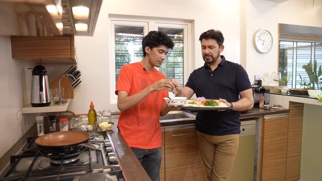 Father’s Day gift to my son: The ability to feed yourself well! |Dr Shriram Nene featuring Arin Nen