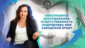 Неисправное оборудование: ответственность подрядчика или заводской брак?