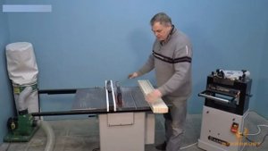 Изготовление мебельного щита на станках Warrior W0206 и W0702