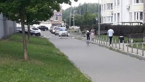 Тася на уницикле. День 16(3)