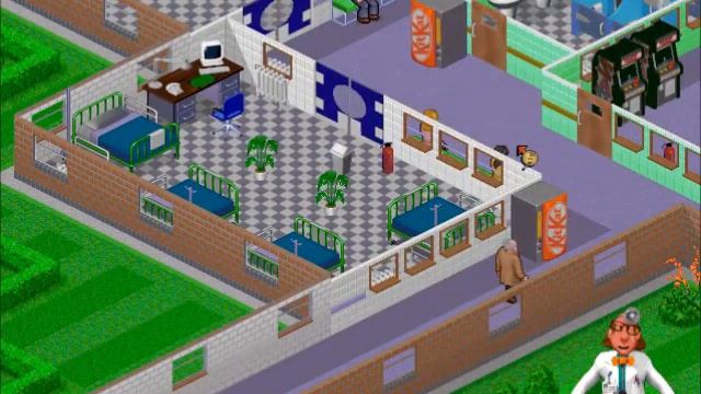 Let's Play Theme Hospital #40 Time to cure people and chew bubblegum, and I'm all outa gum.