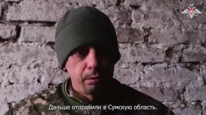 Пленный военнослужащий ВСУ Назар Валеченко