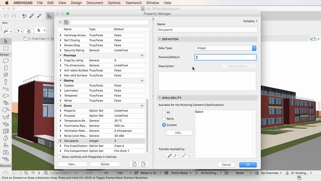 Basic Property Data Types