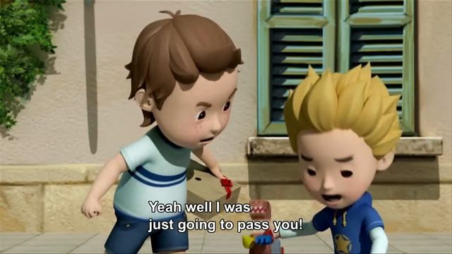 Trafficsafety with Poli | #02.How to cross the street safely смотреть онлайн