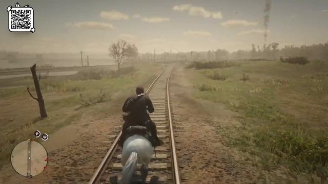 ASMR Ride on the HORSE at WILD WEST in RDR 2 | LIBE VIBE | RDR 2 смотреть онлайн