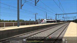 Train Simulator 2020 TGV 2N2 Euroduplex Stopping @ Avignon (7/2/20)