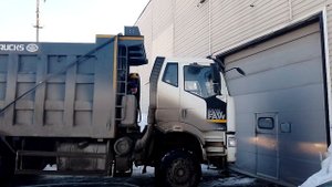 Полог на 3-х осный самосвал Ситрак, Шахман, Камаз, Маз, Хово, Установка, Изготовление пологов отправ