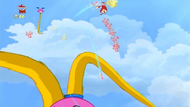 Rayman Origins. 06. Этап Over the rainbow