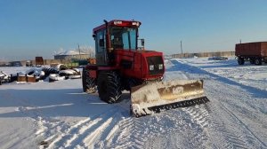 Сделали гидроповоротный отвал для нашего Т-150К