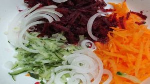 Салат из сырых овощей
