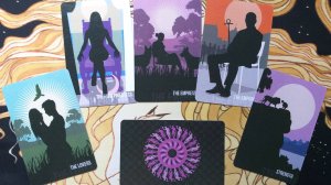 ОБЗОР силуэтной колоды "Spirit Within Tarot" | "Таро Дух внутри" 🌿🌿🌿