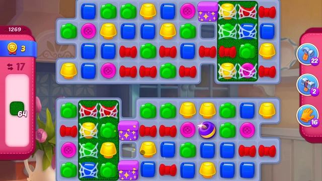 HomeScapes Level 1269 no boosters смотреть онлайн