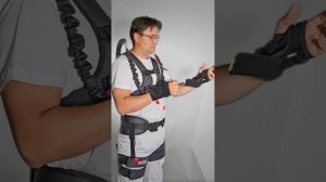 1 Часть БУСТ Инструкция Экзоскелет Надевание отрегулированного