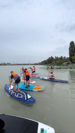 Соревнования в SUP Лагере