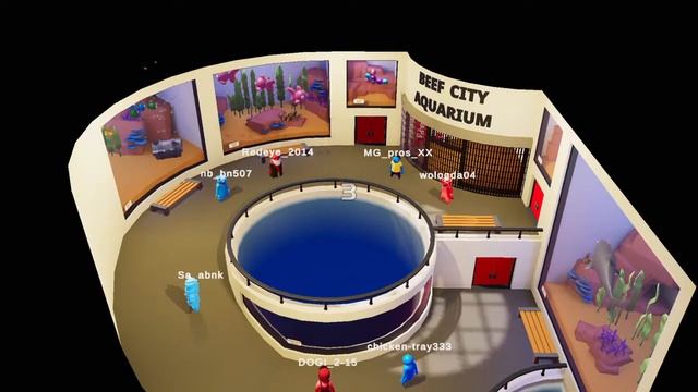 Играю в Gang Beasts l PS4 смотреть онлайн