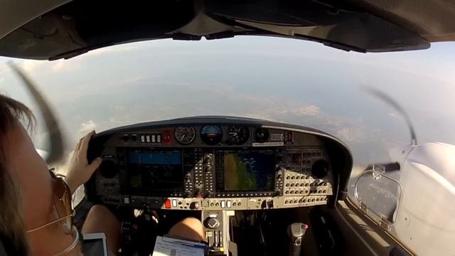 DA42-VI IFR Cascais To Biarritz To Cannes, Part II