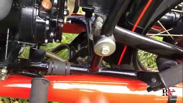 Мотоцикл Днепр паровоз