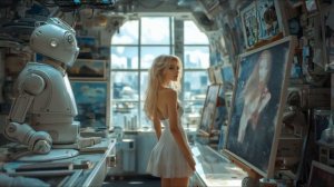Eterna. История ИИ. Мечты о будущем. Прекрасное ИИ-АРТ, Фотография и вдохновляющая Музыка