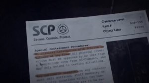 Монстры SCP, снятые на камеру