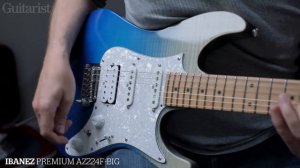 Ibanez AZ Prestige and Premium electrics A/B demo