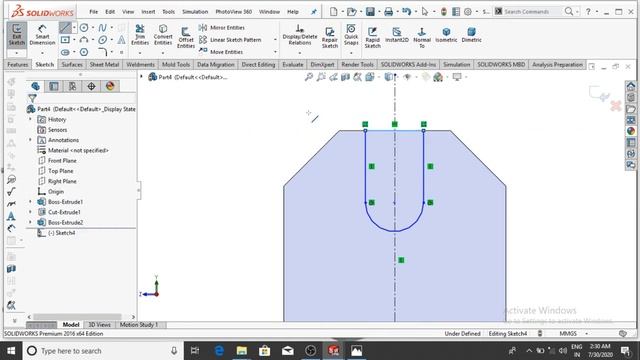 Solidworks Tutorials | Part design in Solidworks
