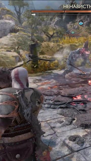 Поджигательница задниц - God of War Ragnarok  PS4 pro #shorts #godofwar #godofwarragnarok