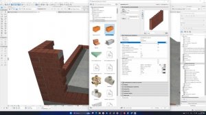 Презентация первого библиотечного элемента в Архикад.