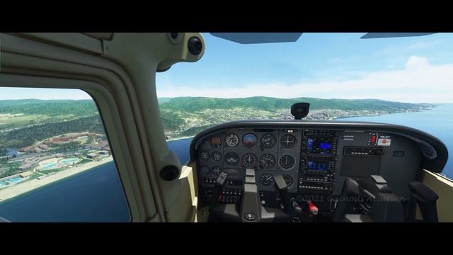 Sunny Beach Fly-Over / Слънчев бряг, България от Въздуха смотреть онлайн